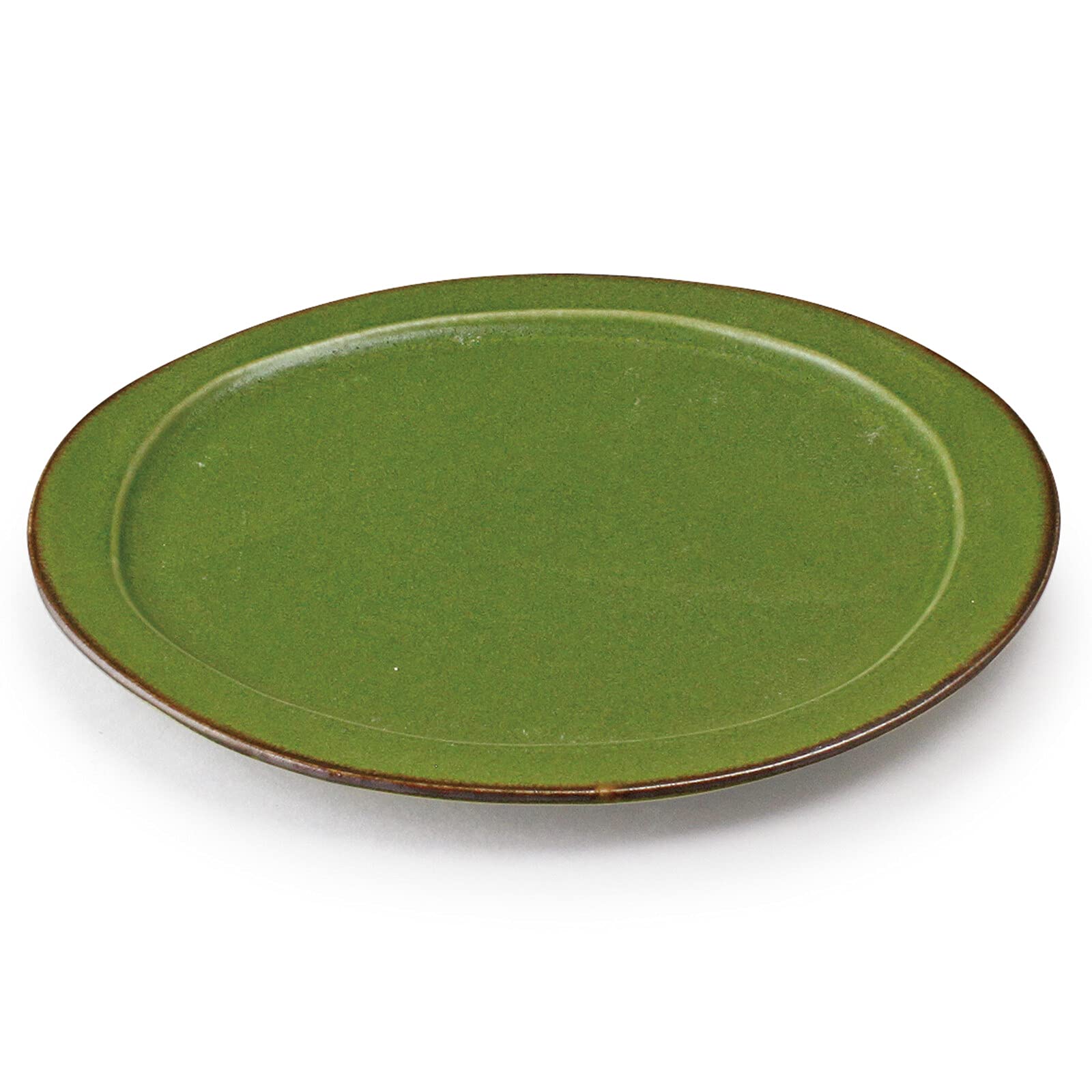 Amazon.co.jp: 山・草・葉など自然の色合いをお手本にした 大皿 25