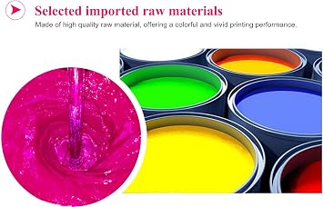Aomya Ink Refill Kit 100ml for HP 67 61 65 60 62 63 910 920 901 902 932 933 934 940 952 94 95 96 Inkjet Printer Cartridges Refillable Ink Cartridges CIS CISS System 4 Color Set with 4 Syringes