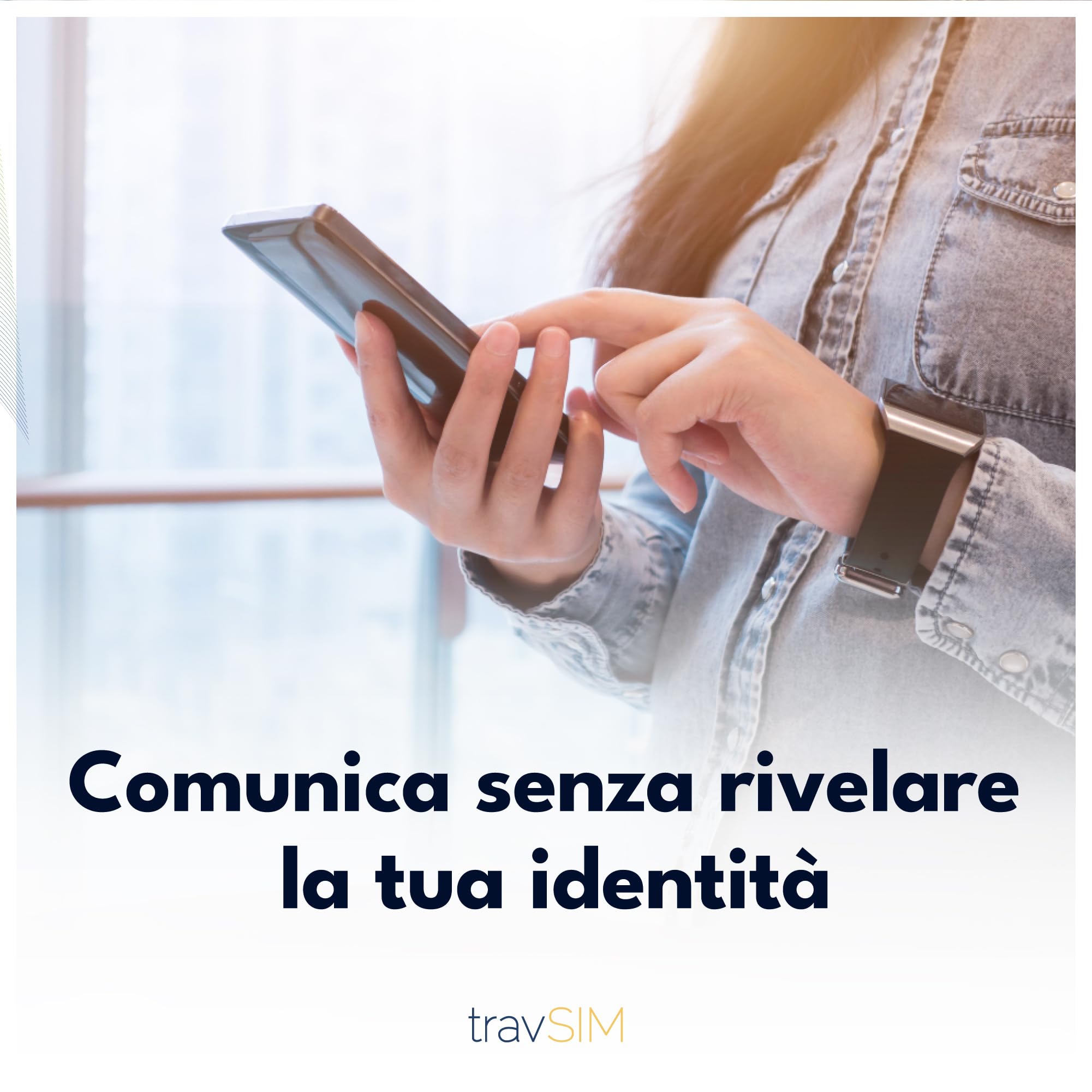 SIM Anonima già attiva | 6 GB - 30 giorni | Chiamate e SMS gratuiti + roaming gratuito in 27 paesi dell'UE | Effettua chiamate locali e internazionali e invia messaggi con le app VOIP | travSIM