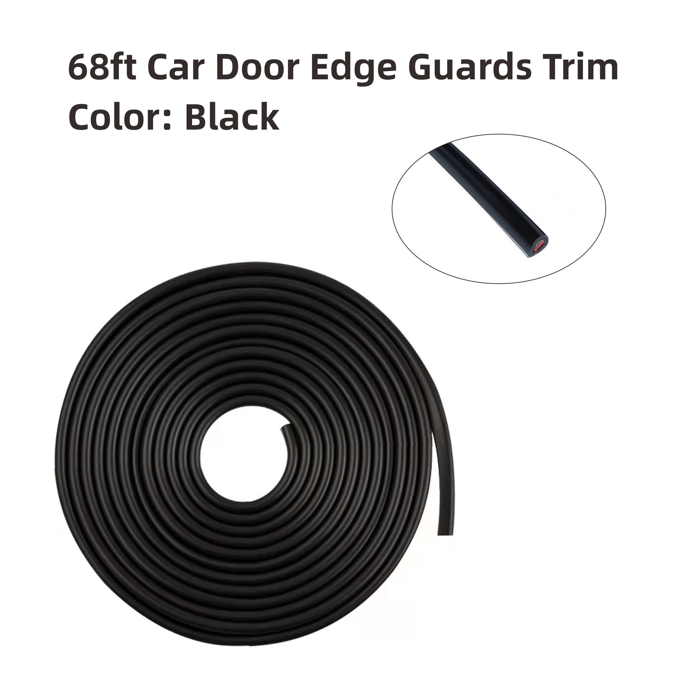 Protector De Borde De Moldura De Puerta De Coche De PVC Plástico