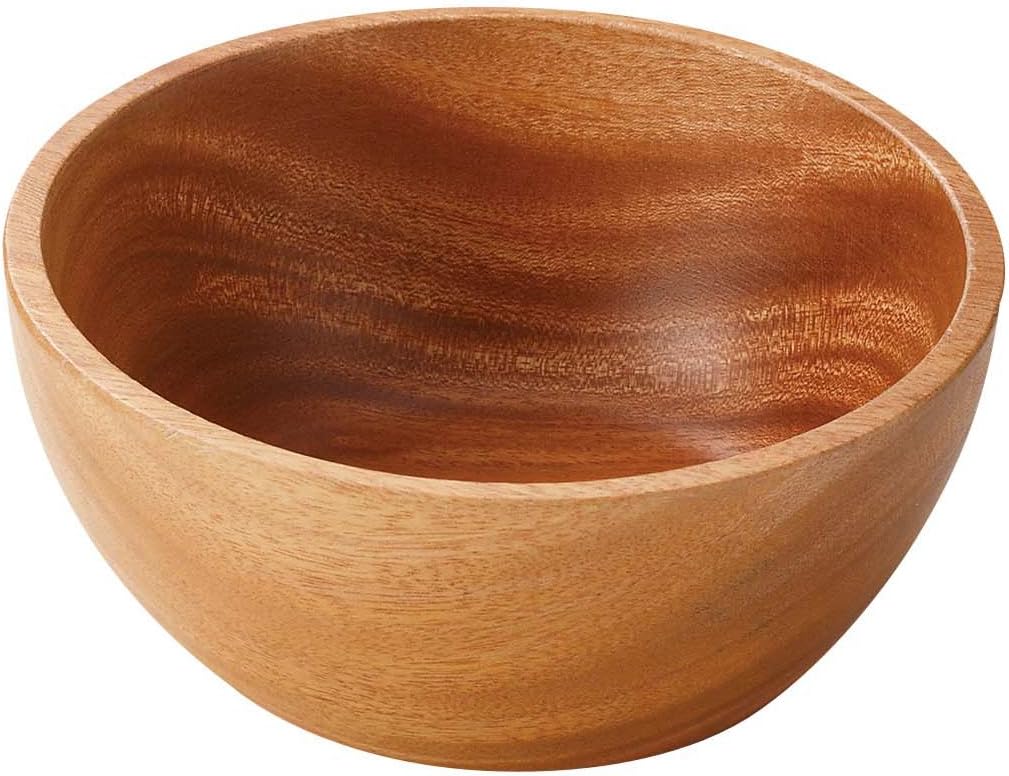 Captain Stag UP-2551 Wooden Tableware Ball, Outer Diameter 6.3 inches (16 cm), Wood Breath