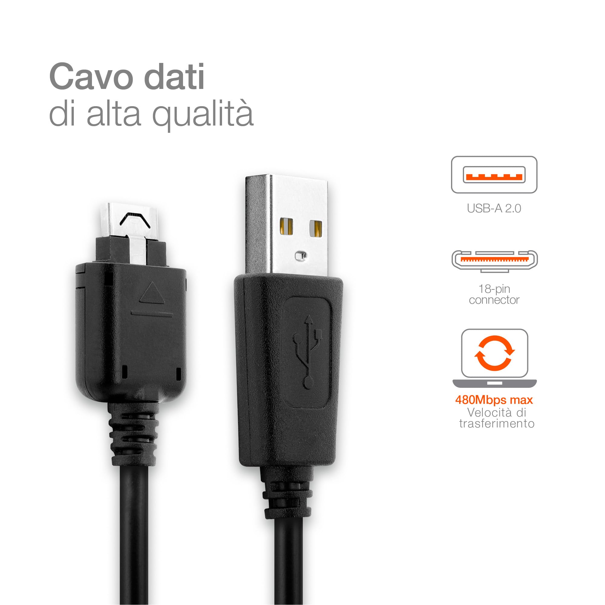 Connettore femmina da pannello Alta Tensione 7 poli