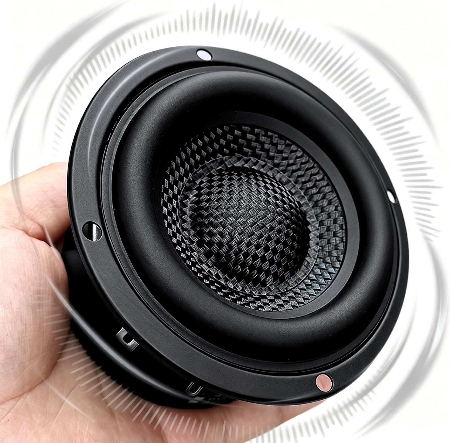 Dynamic 3inch Subwoofer Speakers, Fiberglass, 4ohm, 25w Power, Low Frequency Glass Fiber Woofers