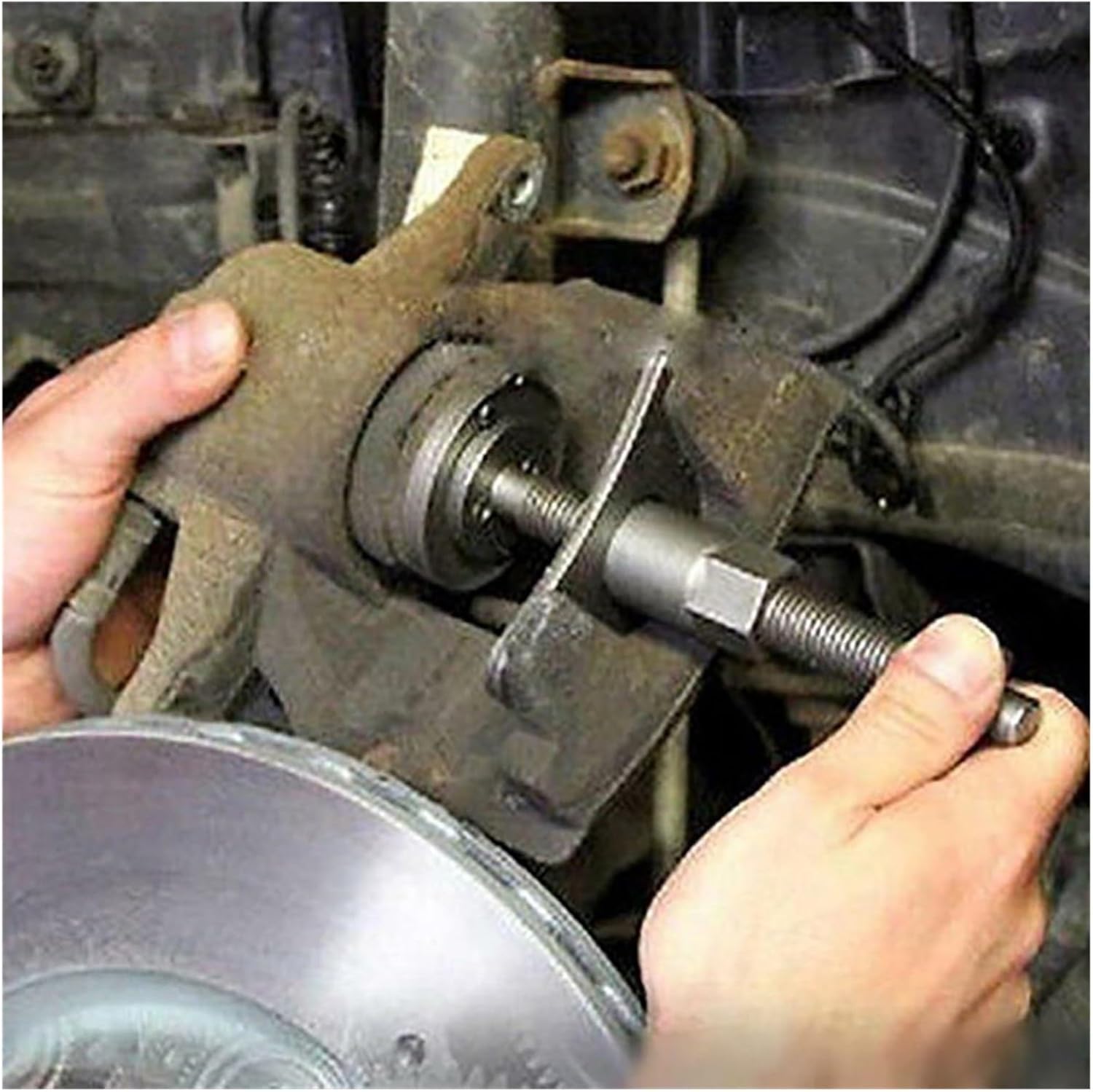 Brake Pad Replacement Tool Brake Tools Set Car Disc Pad Caliper Separator Piston Rewind Hand Auto Repair Kit Calipers Tool
