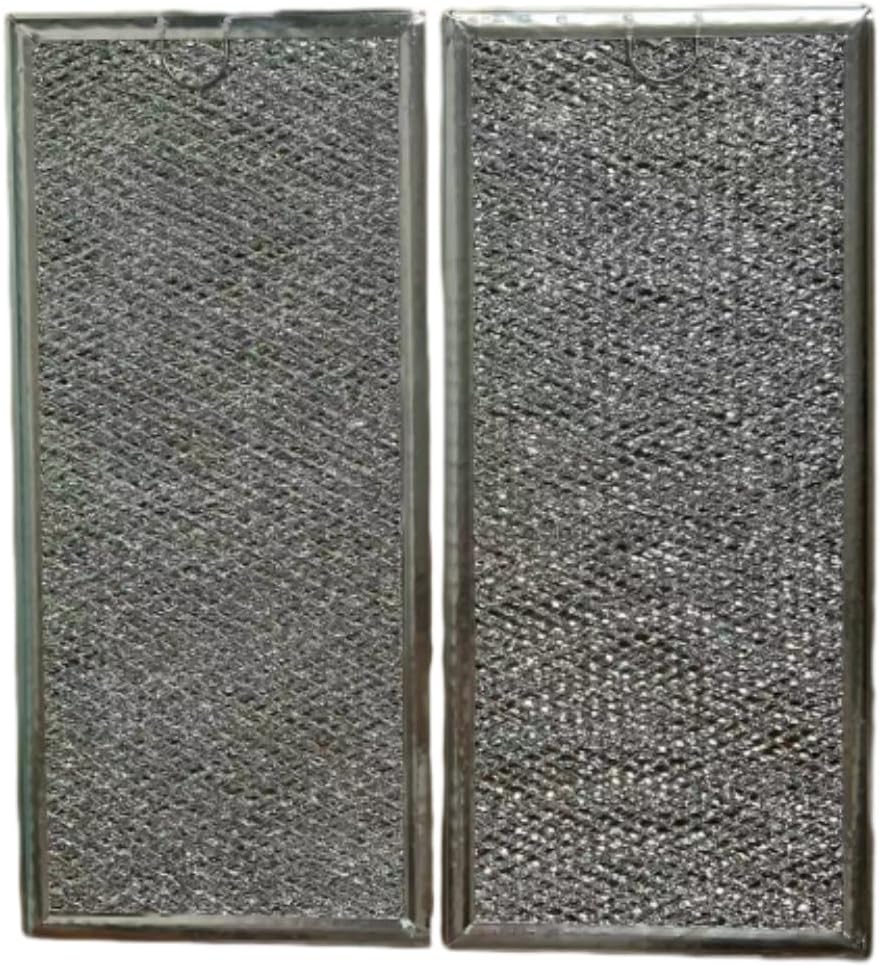 Microwave Charcoal Filter for KitchenAid KHMC1857BSP1,KHMC1857BSP0, KHMC1857BSS0,KHMC1857BSS1, KHMC1857BWH0,KHMC1857BWH1(2PCS)