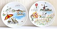 Vista 7 de Alemania México Snoopy Mini plato, juego de 2 patrones