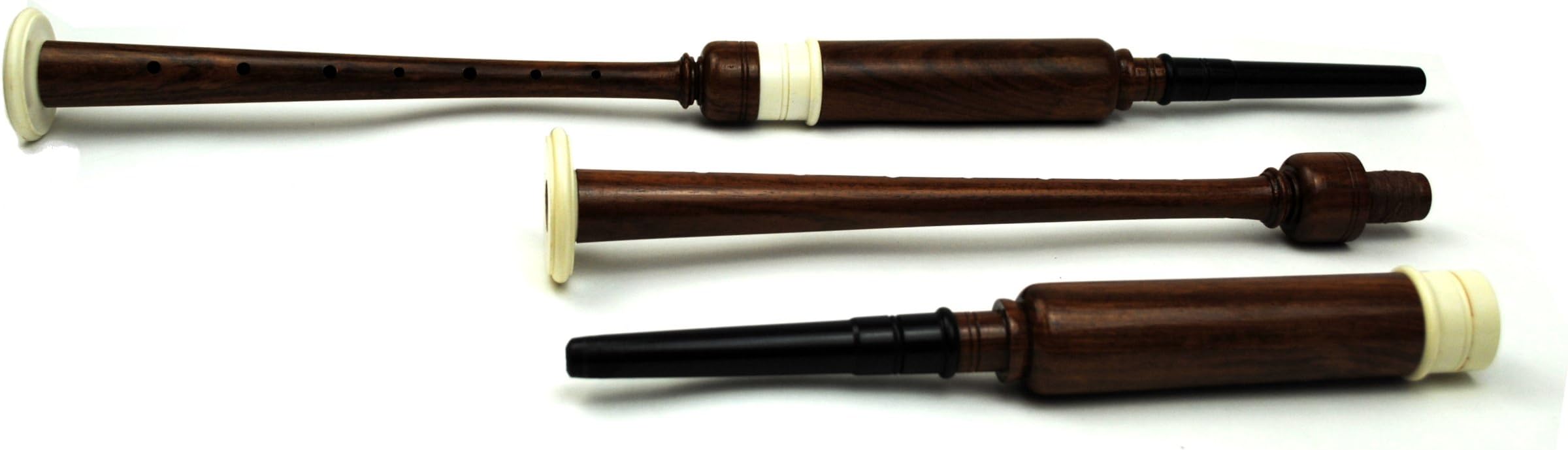 Wooden Bagpipes Rosewood Practice Chanter - Natural Finish (Natural)