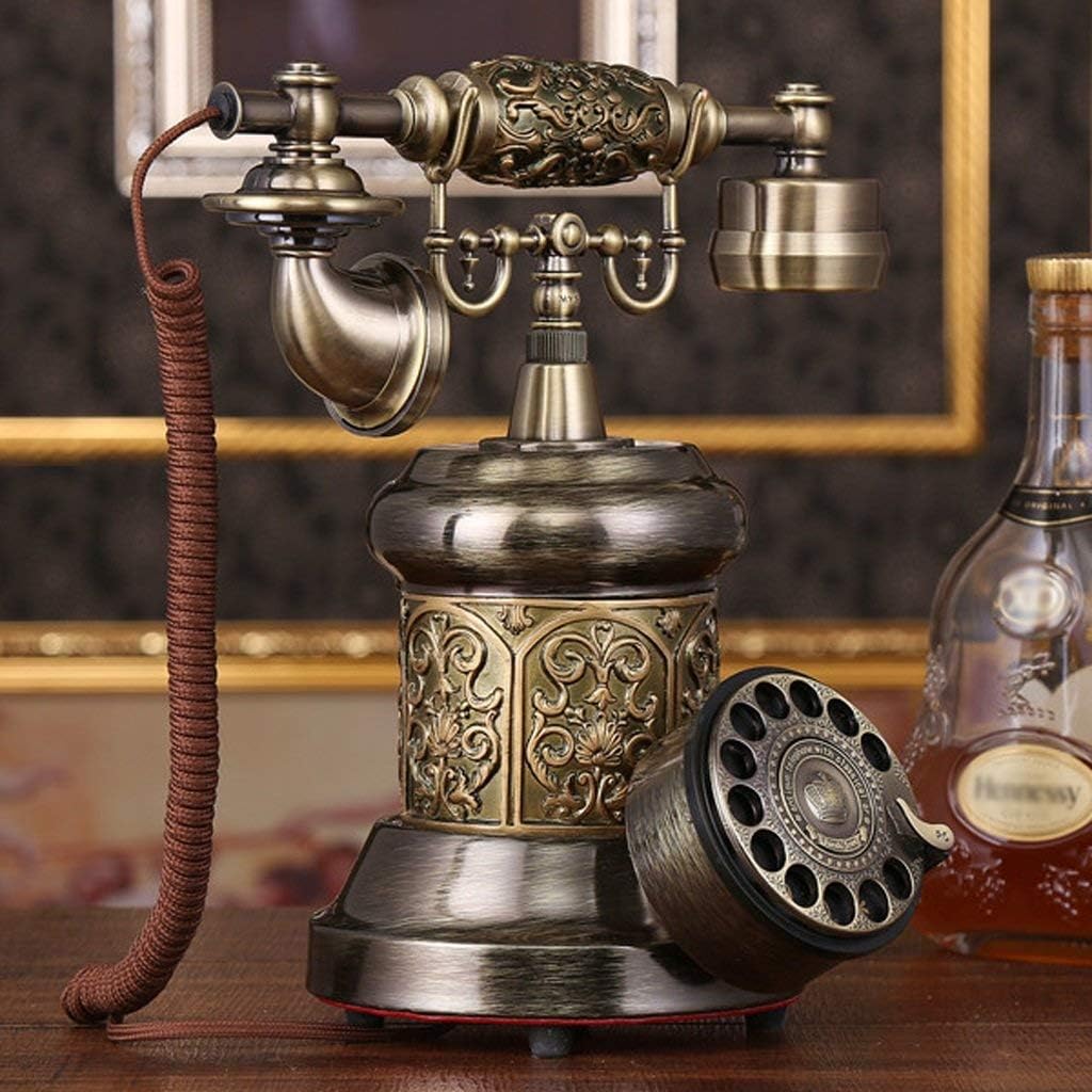Antique Telephone European Pastoral Retro Phone Family Landline Phone