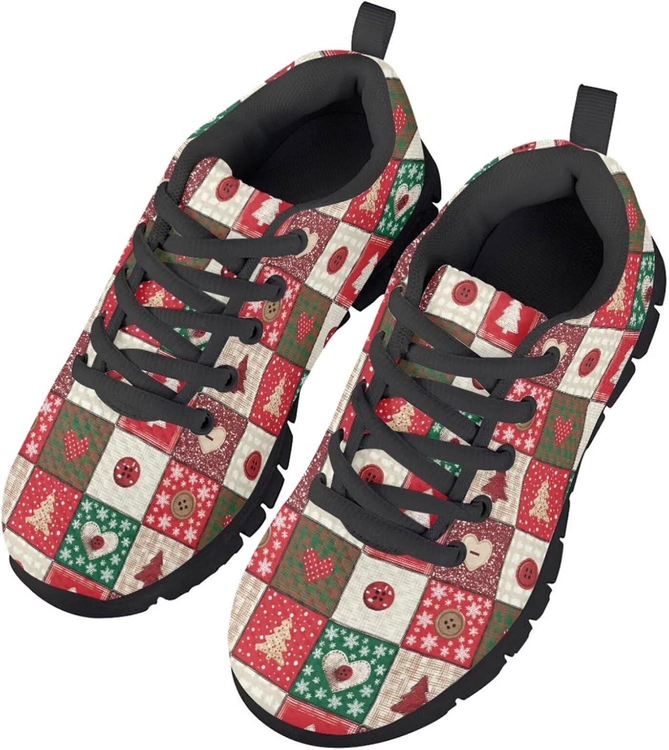 Funnydude Cute Print Girls Tennis Shoes Kid Casual Walking Shoes for School