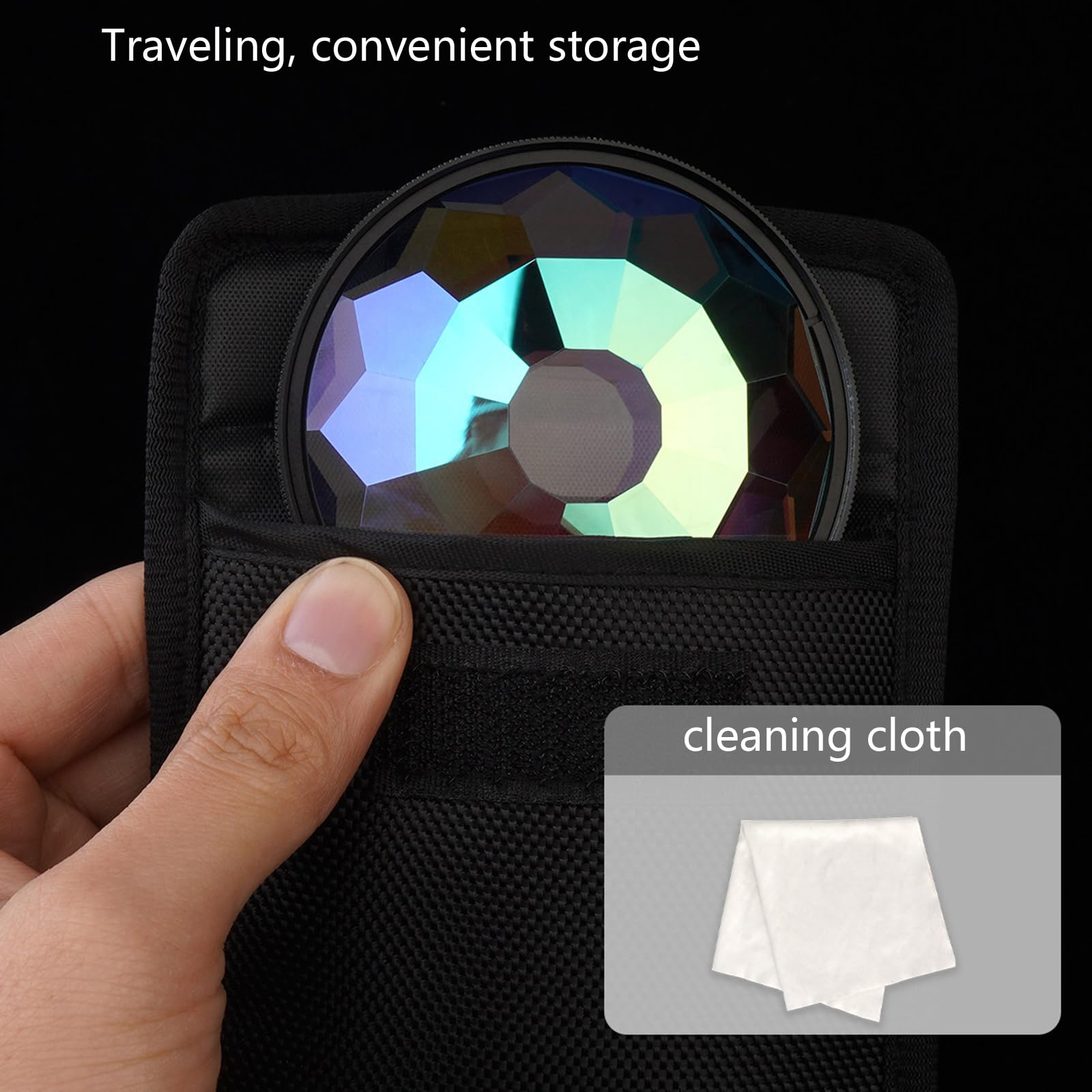 Filtro prismatico in vetro ottico con rivestimento resistente all'acqua, 67