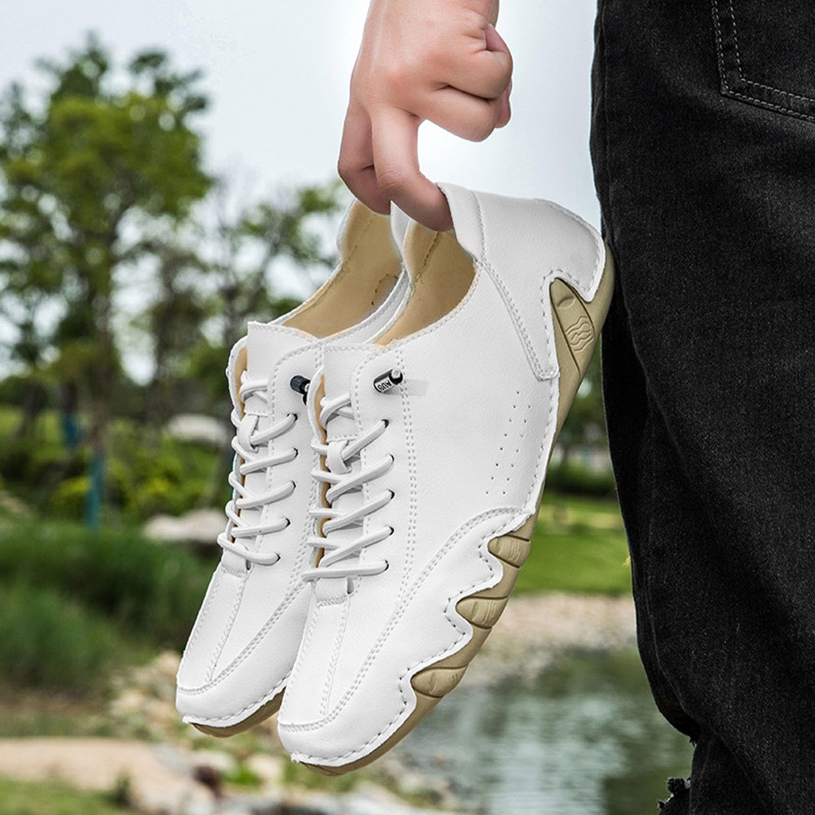 Zapatillas Barefoot Hombre Mujer Descalzo Exterior Interio Nailon y Ante Botines Medievales para Hombre Zapatos Ligeros para Caminar Impermeables Antideslizantes