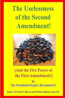 The Uselessness of the Second Amendment!: (And the Fire Power of the First Amendment!)