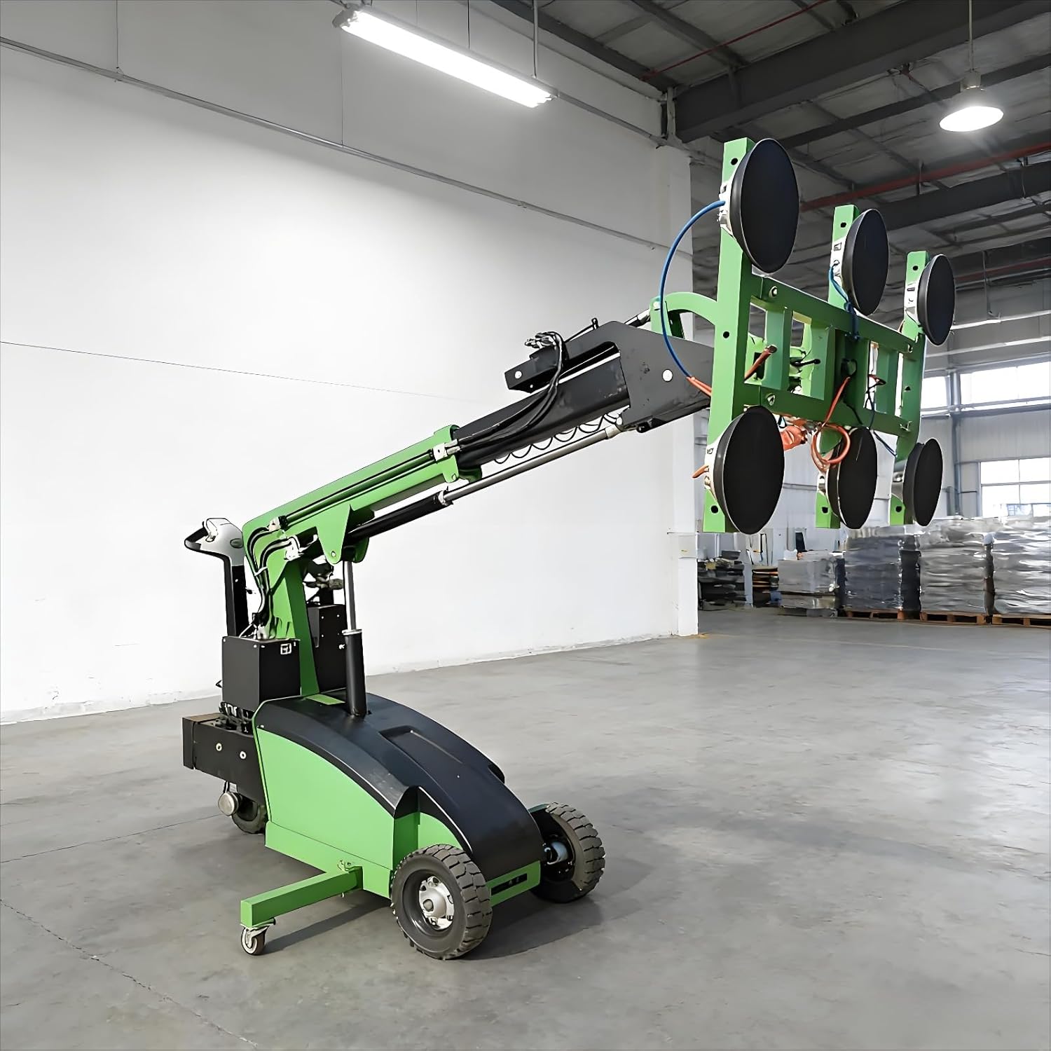Professional Grade Glass Installation Robot with Pneumatic Arm & Remote Control for Commercial Glazing Projects
