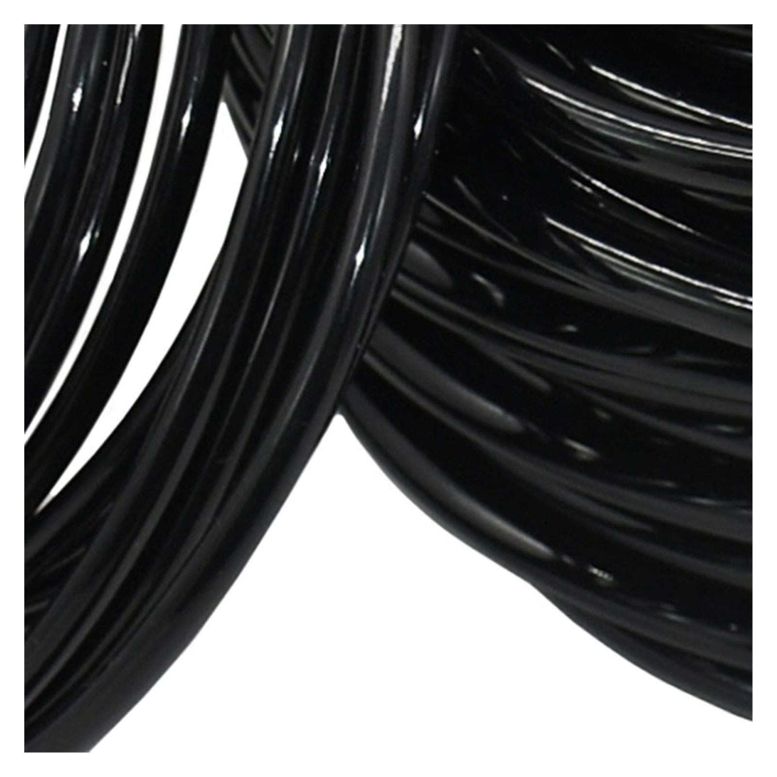 Wąż ogrodowy 1/4 "Elegancki elastyczny wąż ogrodowy 4/7 Ogród Drip Wąż wodny 20m 30m 50m (Color : 50m)