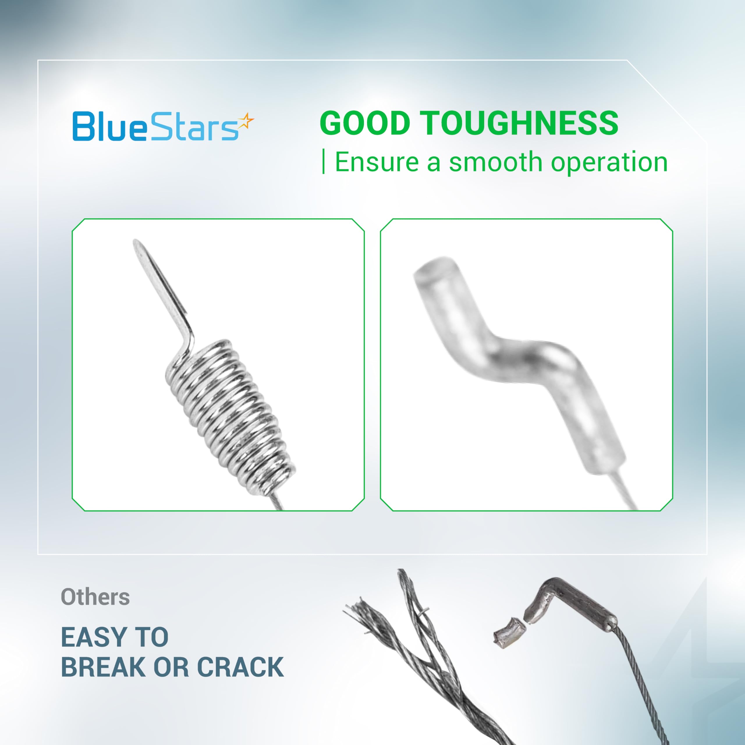 BlueStars 119-2379 290-945 Câble de contrôle de traction – Compatible avec les tondeuses à gazon Toro 20330 20331 20339 20350 20351 20370 20371 20377 20378 20954