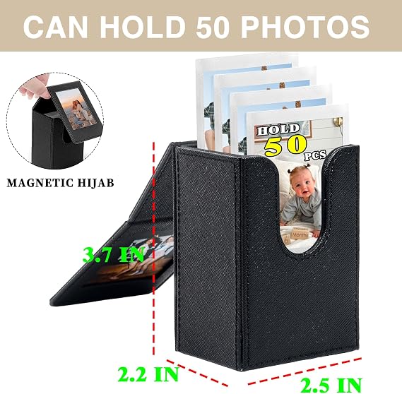 Instant Mini 12 Clear Case for Fujifilm Instax Mini 12 Instant Film Camera, Mini 12 Camera Protective Case with Mini 3 inch Film Picture Holder Case (No Camera)