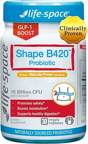 Miniatura 2 de Life-Space Shape B420 Probióticos para dar forma mejor + probióticos para mujeres, apoyan la microflora vaginal saludable y la comodidad