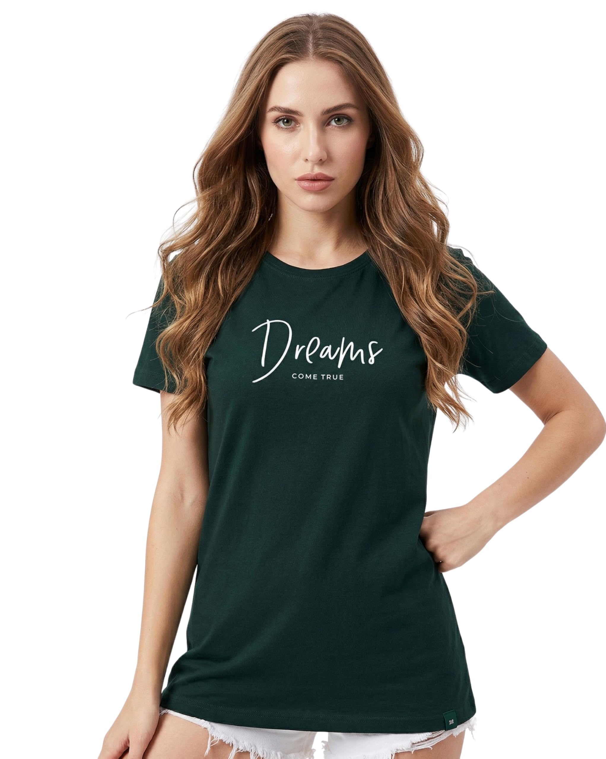 weet Women's Cotton Long Printed T-Shirt 5434-picture-11