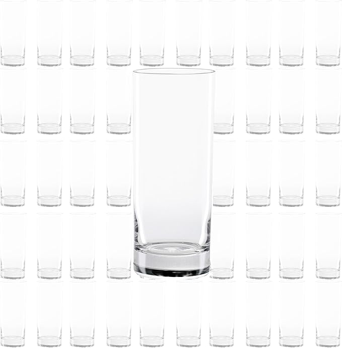 LEMONSODA Drinking Glasses – Premium Water Glasses Set of 4 – 12Oz Crystal Cut Glasses for Lemonade, Cocktails – Elegant Textured Glassware Set Collins Glasses for Home Bar