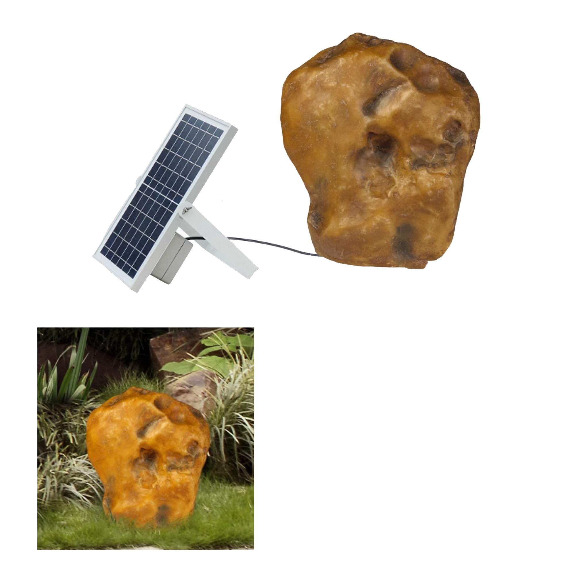 Lampada solare da giardino, luci per vialetti paesaggistici da giardino, IP65 impermeabile, per decorazioni per portici anteriori, patio, cortile, vialetto(30 * 20 * 36cm)