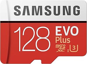 Samsung Micro SDXC 128GB EVO Plus/w Adapter UHS-1 SDR104 MB-MC128HA/APC