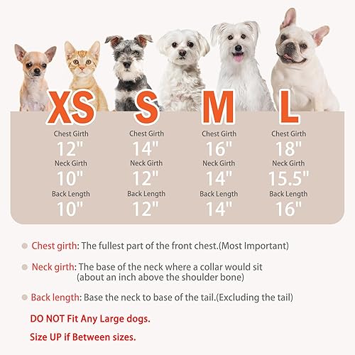 Miniatura 120 de PUPTECK Vestido de Navidad para perro, disfraz de cachorro, ropa para perros pequeños con falda de lazo, pijama Rojo (Navidad)