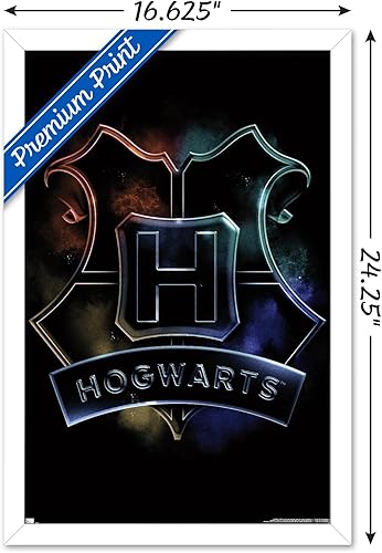 Vista 84 de Trends International Harry Potter - Póster mágico de pared con escudo de Hogwarts, 14.725 x 22.375 pulgadas, versión premium sin marco