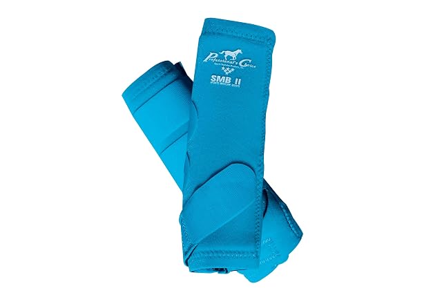 Par de protectores para patas de caballo Professionals Choice Smbii, S, Pacific Blue