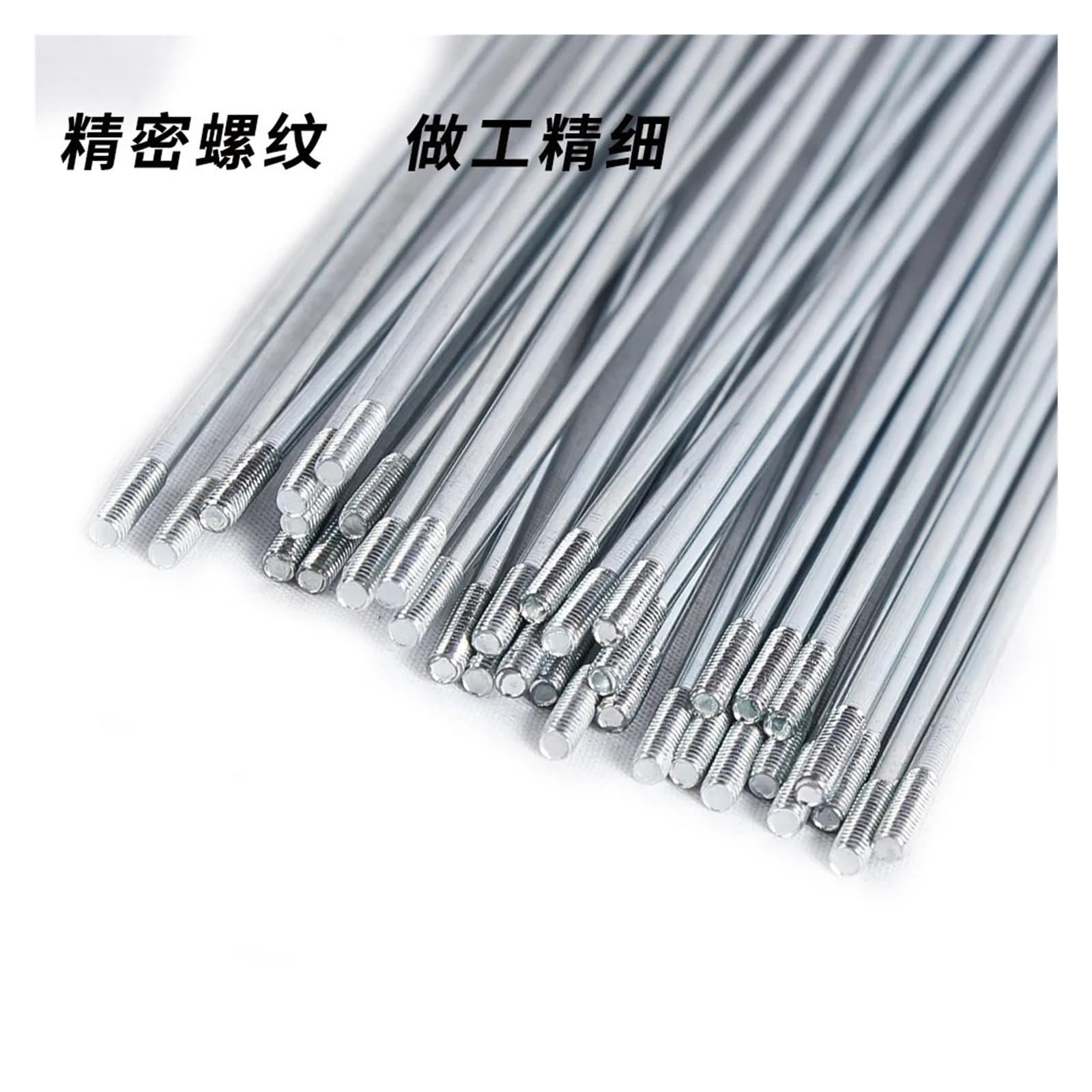 36 pezzi 14G per raggi di bicicletta 170-300 mm J-Bend con nippli in acciaio MTB Road Wheel Repair (183 mm)