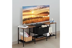Vrisa Stylish TV Stand for 60+ Inch TVs: A Must-Have for Modern Living Rooms