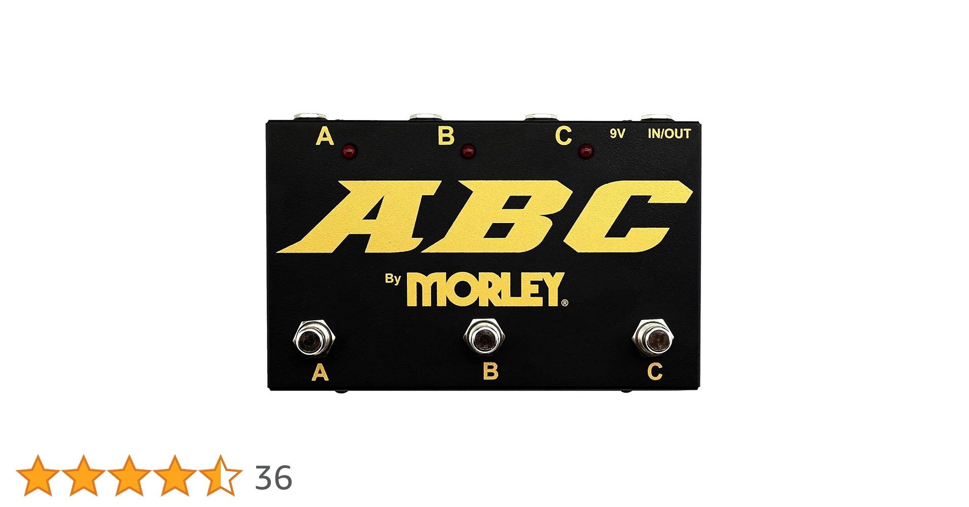 るい　　Morley ABC エフェクトスイッチャー Morley ABC Switcher Selector Combiner : Amazon.ca: Musical