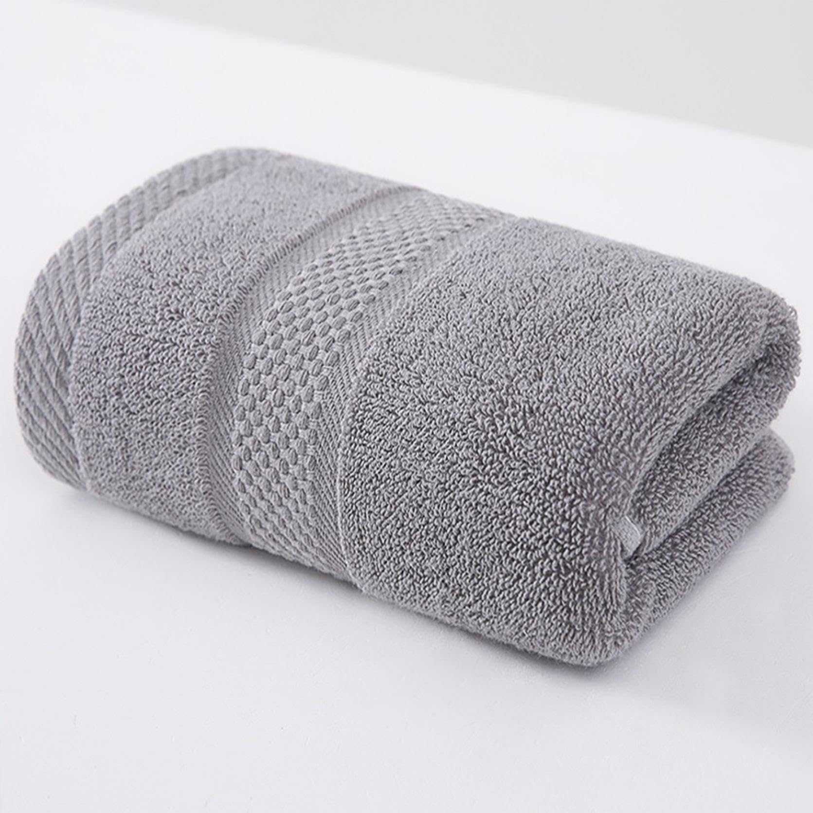 Bath Towel - Ultra Soft Highly Absorbent Face Body Towels for Adults Quick-Dry Plush Cotton Towels