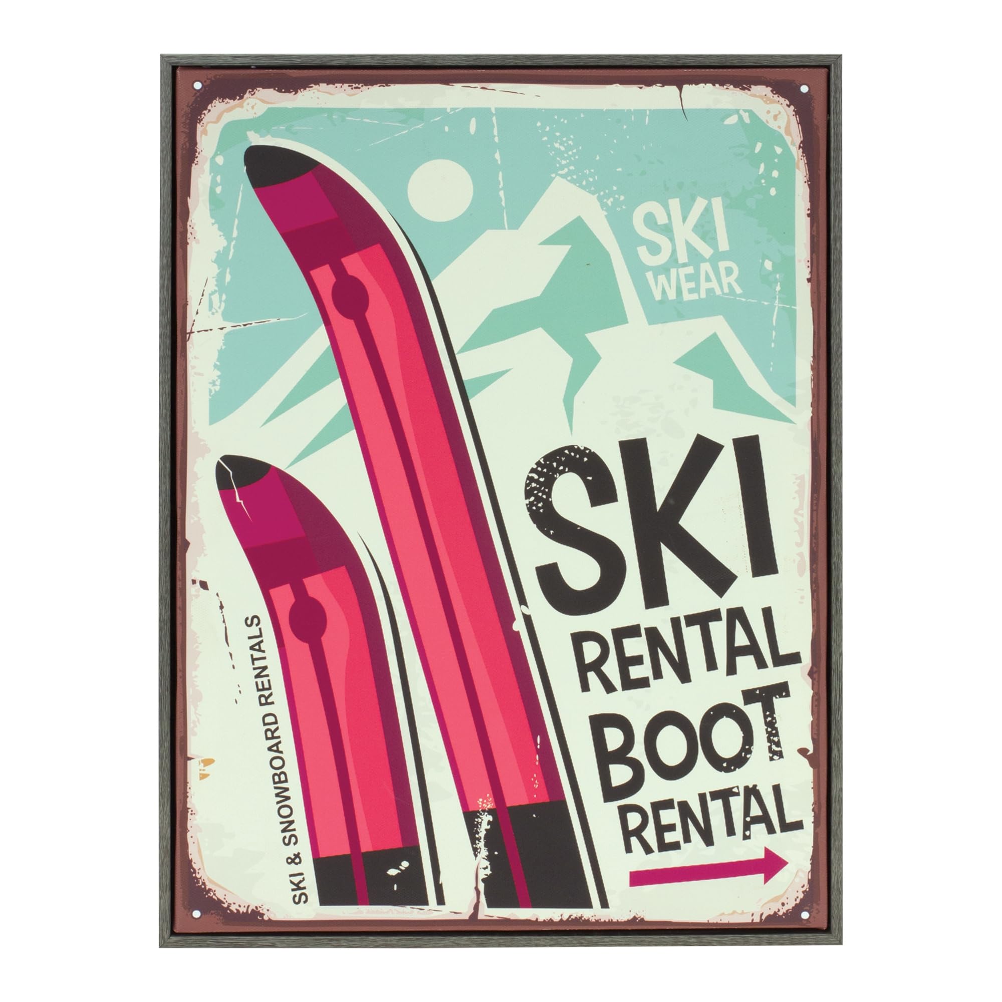 Generic Ski Rental Frame 11.75