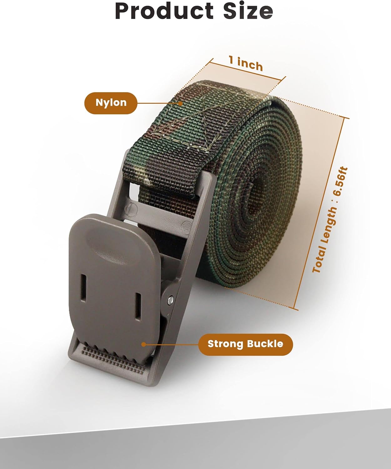 WNXSLOAD 2 PCS Trail Camera Straps, 78.7‘’ Wildlife Trail