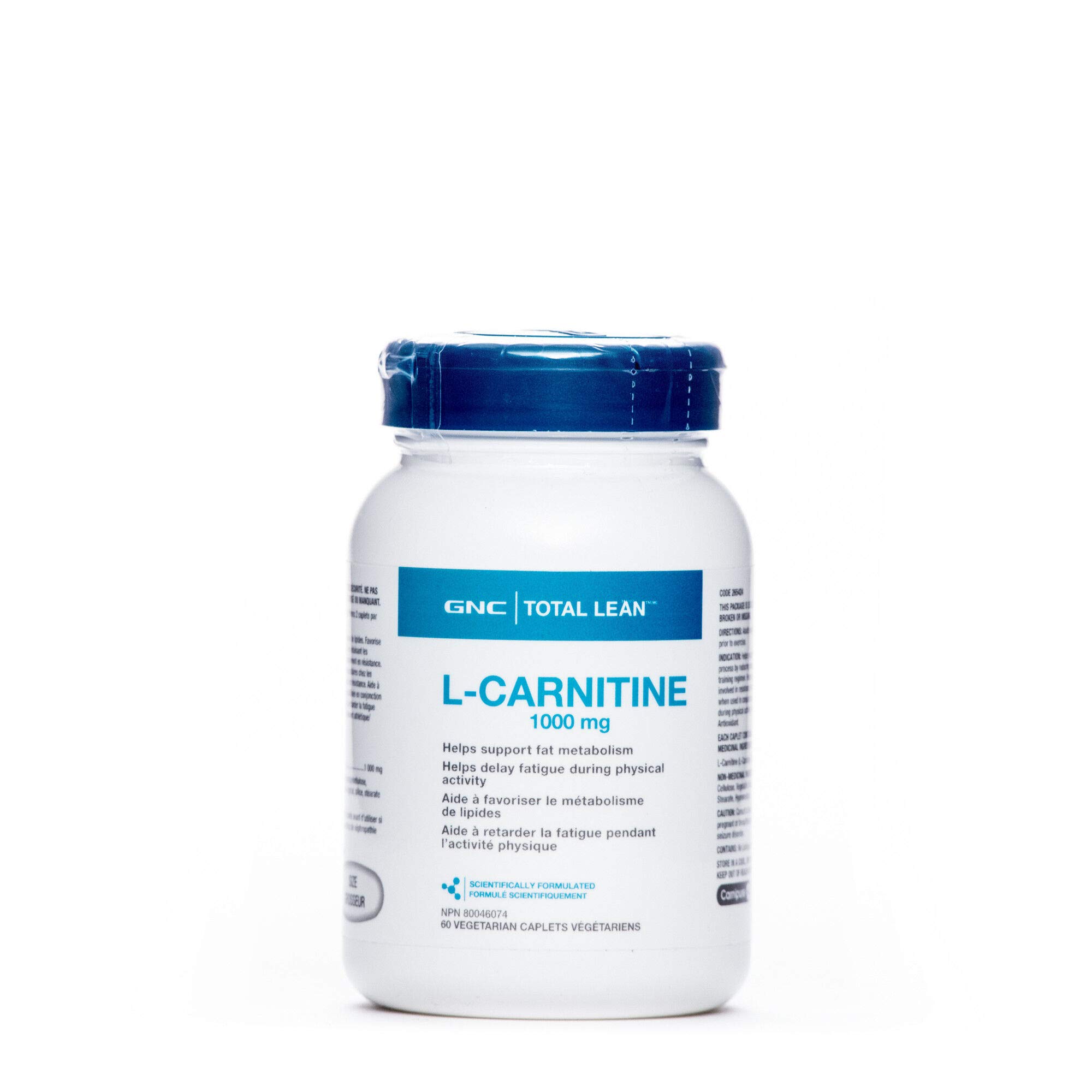 Gnc Total Lean L Carnitine 1000mg 60 Tablets Protects Lean