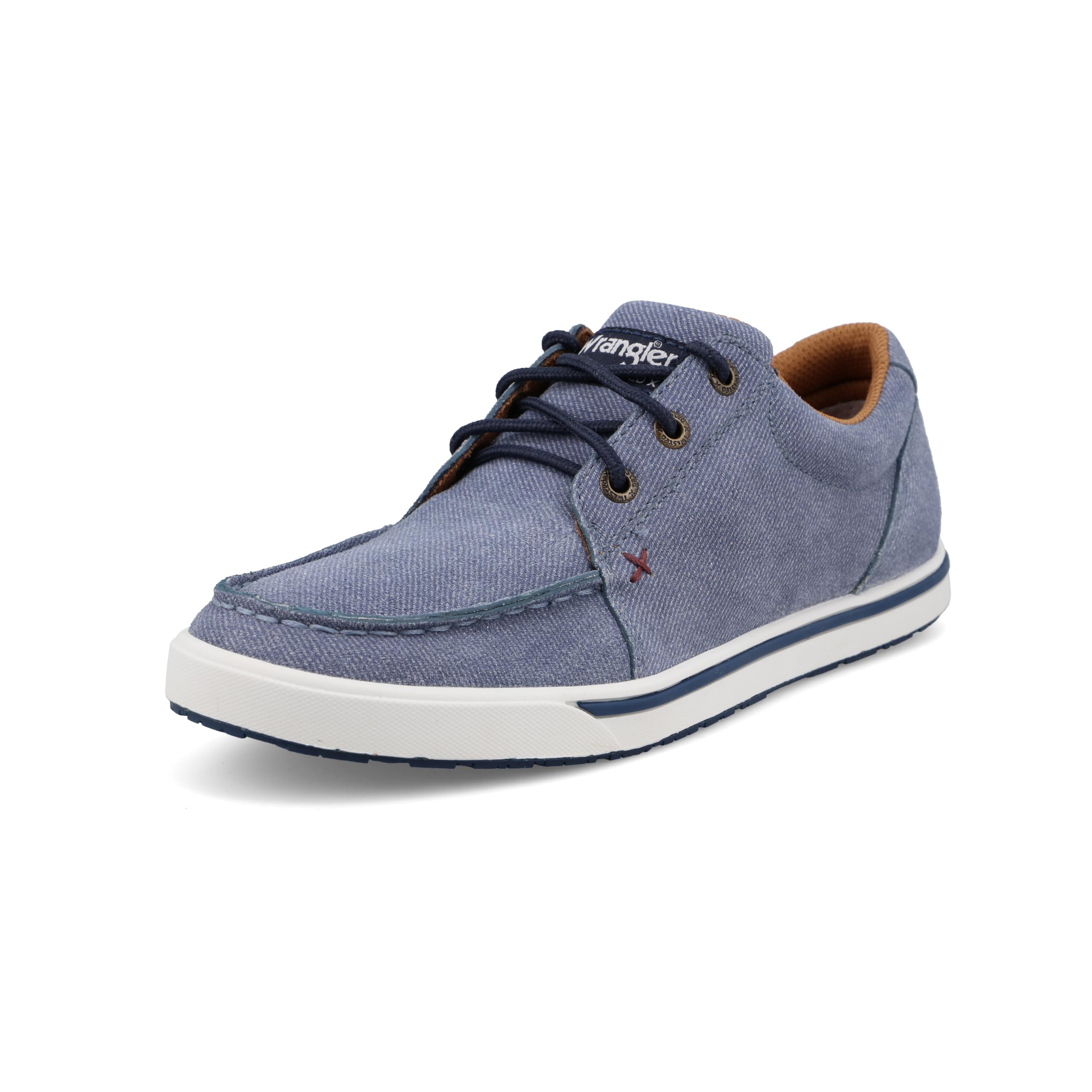 Women's Kicks, Moc Toe, Denim Blue, 6.5 M