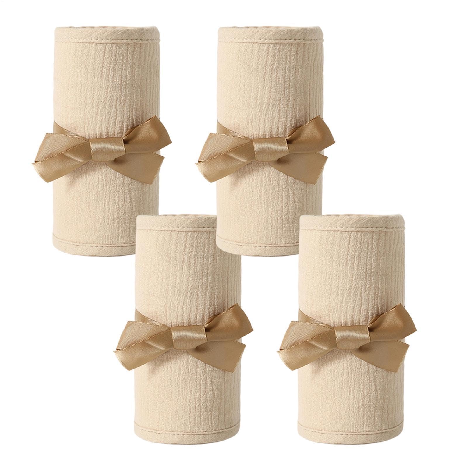 Cot Rail Protector Breathable 2 Pieces Adjustable Straps Cotton Gauze