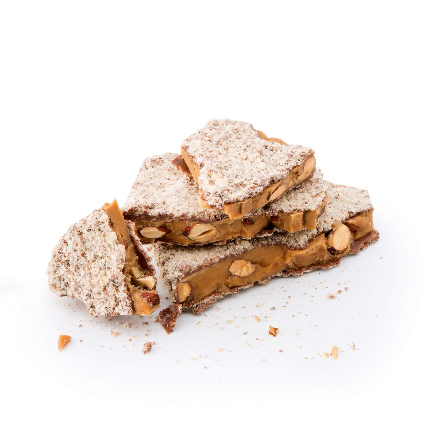Enstrom Milk Chocolate Almond Toffee 1lb box | Handcrafted | Gluten Free | Kosher Dairy | All Natural
