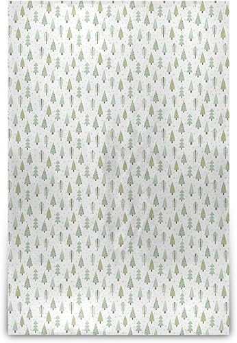 FRODOTGV Manta de franela de forro polar con patrón de árboles de Navidad para todas las estaciones, mantas de microfibra ligera de 60 x 90 pulgadas