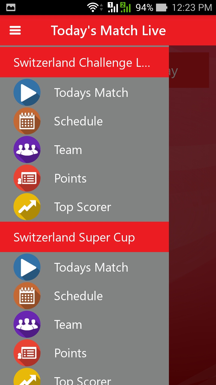 Switzerland Football League App on Amazon Appstore