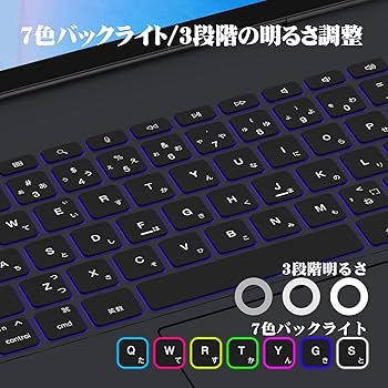BETTDOW 新型軽量 マジックキーボード iPad用 黒 Amazon.co.jp: Bettdow【新設計-スマート接続】スマート