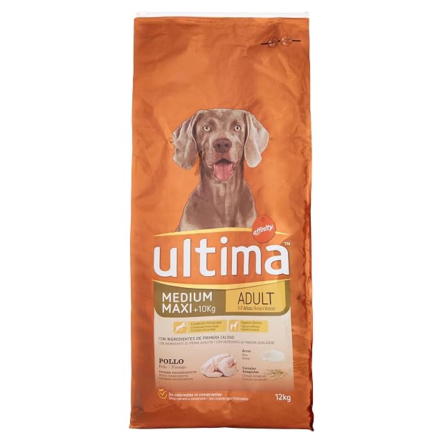 Ultima - Pienso para perros adultos Ultima Medium-Maxi pollo