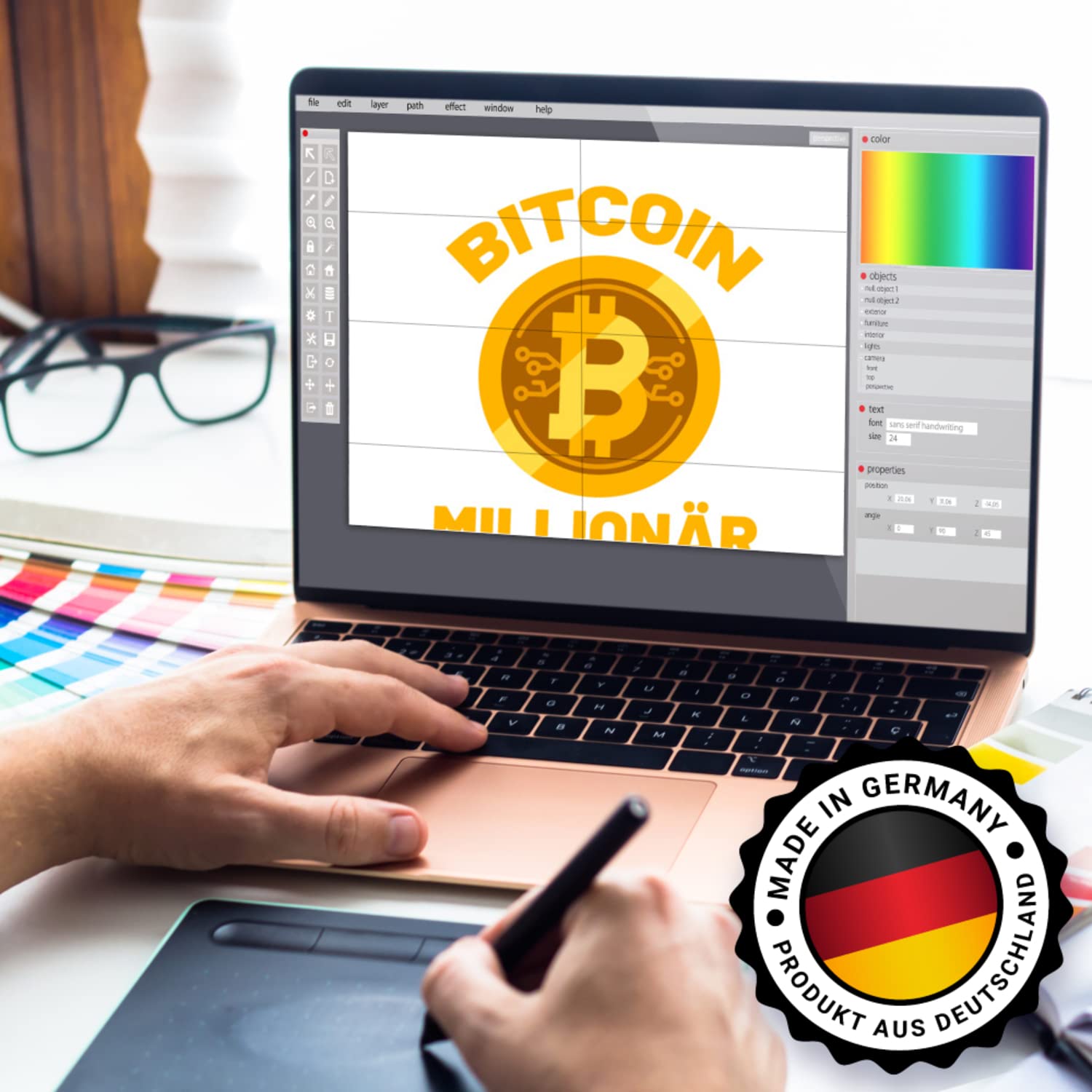 Bitcoin Millionaire Money Box with White Background and Cryptocurrency A  Decorative Piggy Bank for Trading Experts Cryptocurrency Money Box  Investing Save : Amazon.de: Home & Kitchen