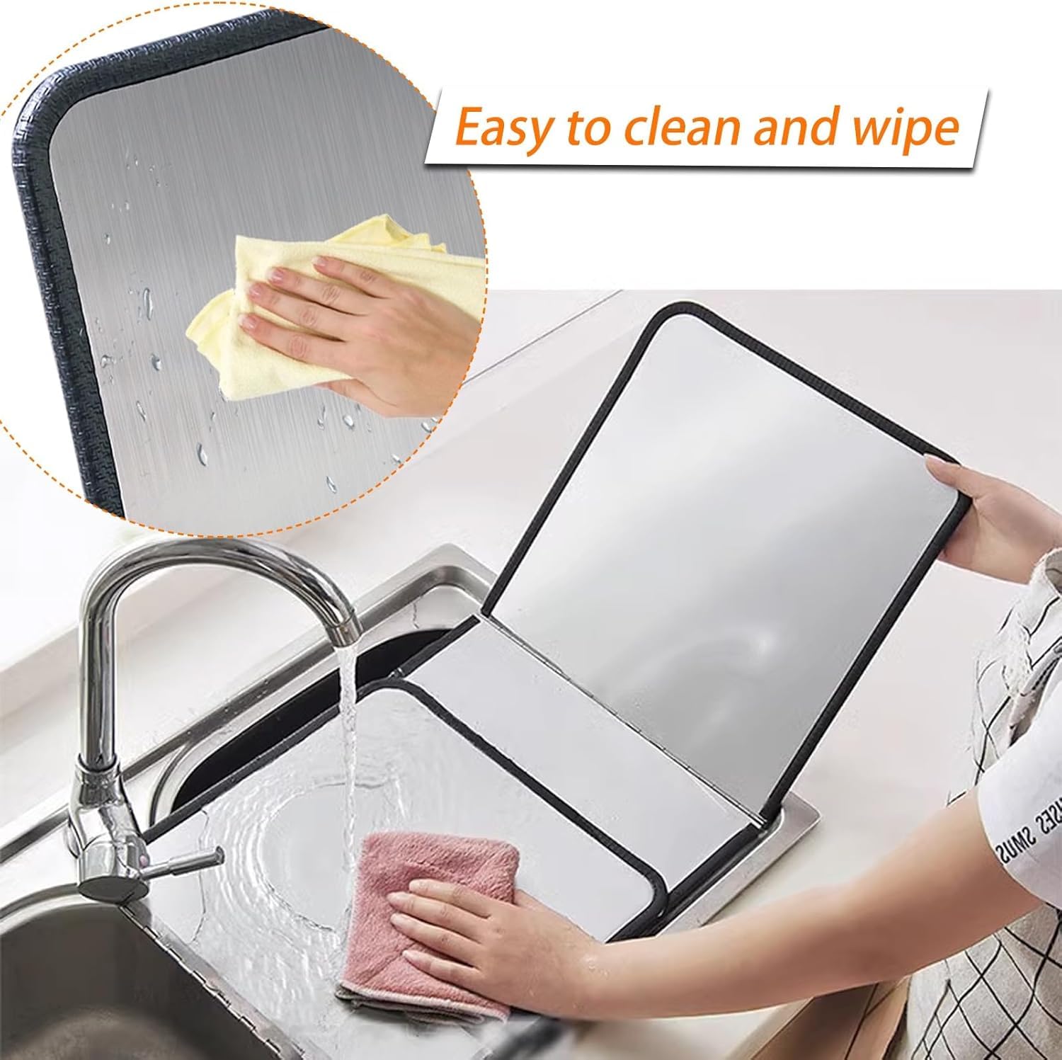 Plaque Anti Projection Pour Poêle Plaque Anti-Projections Cuisine Pliable Protection D'u00c9cran Anti Garde Eclaboussure Cuisson