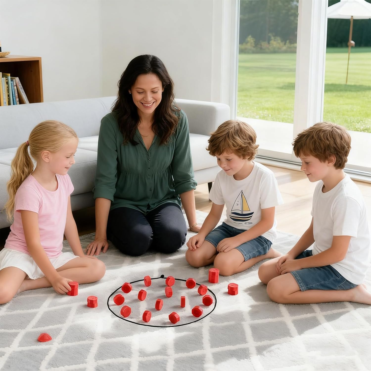 Magnetic Chess Game, Strategic Standing Play for Kids Stones Game, Exciting Magnetic Game for Easter Family Game Night