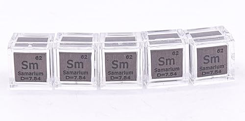Miniatura 110 de Cubo de metal cobalto de 0.39 pulgadas (0.394 in) hasta un 99.9% puro elemento de tabla periódica de densidad grabada, colección de bloques