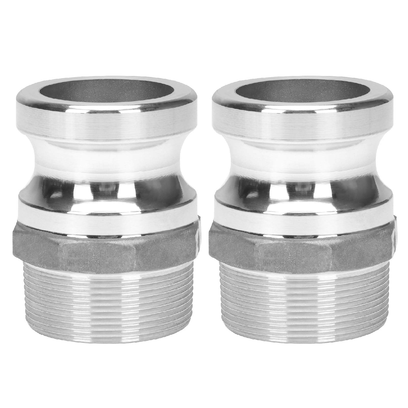 DERPIPE Aluminum PartF Camlock Fitting - 2