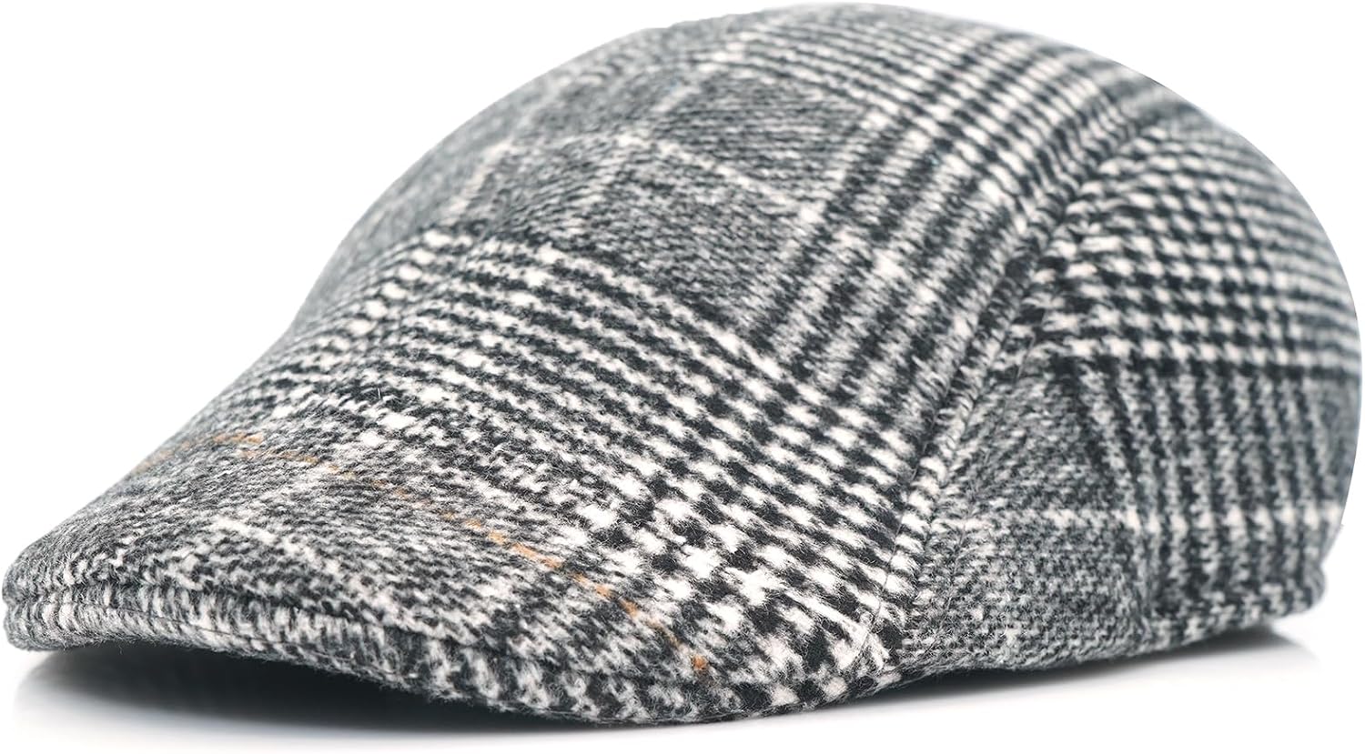 Ivy Newsboy Cap for Men - Vintage Gatsby Style Flat Cap, Classic Driving Hat