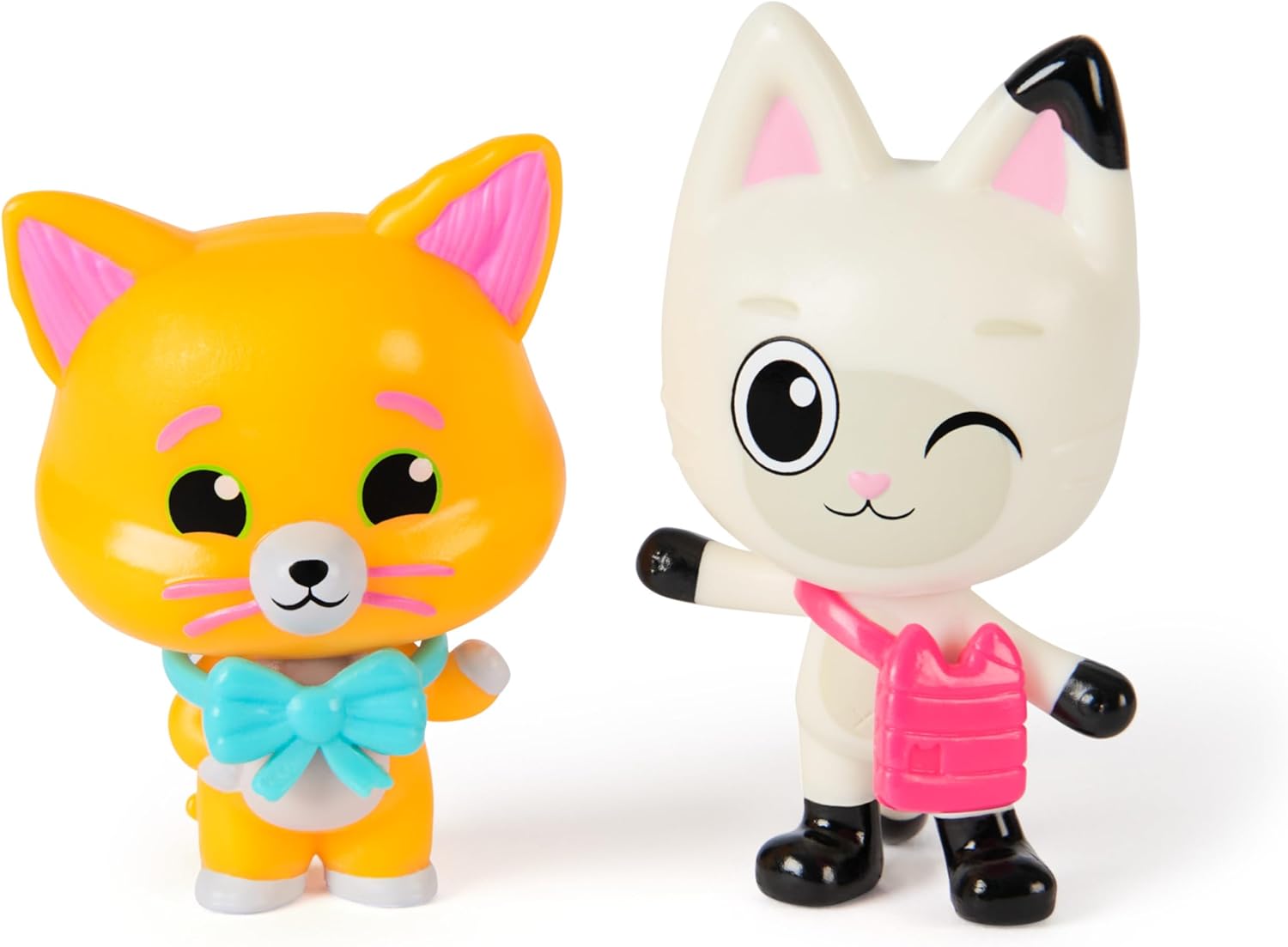 Gabby's Dollhouse: The Movie - Panda Paw & Leopold Figure Set with 2 Accessories for Ages 3+