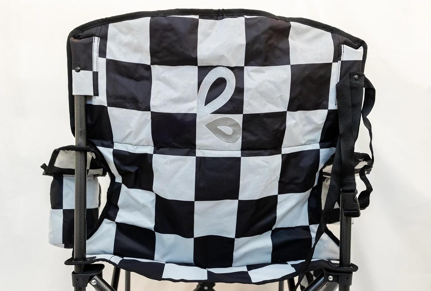 HydroChair: Stylish Folding Chair with Oversized Cup Holder, Insulated Cooler, and Carry Bag – Fits Stanley, HydroJug, YETI